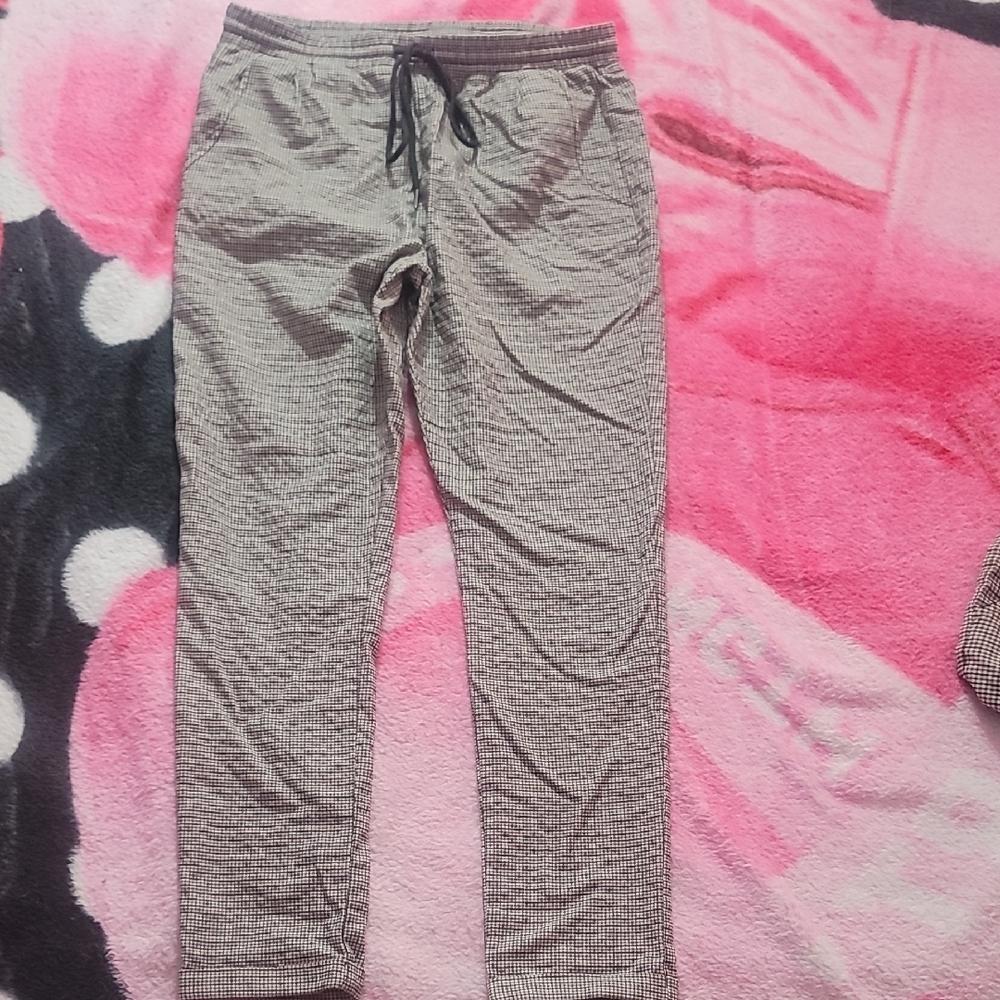 Womens Checkered Drawstring Pants from Buckle